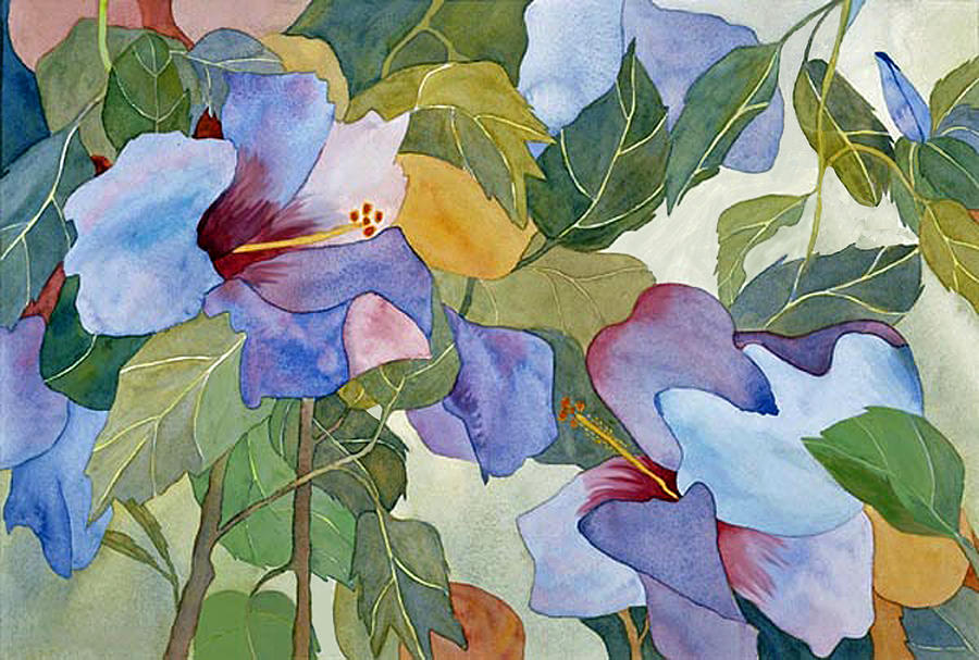 Blue Hibiscus 