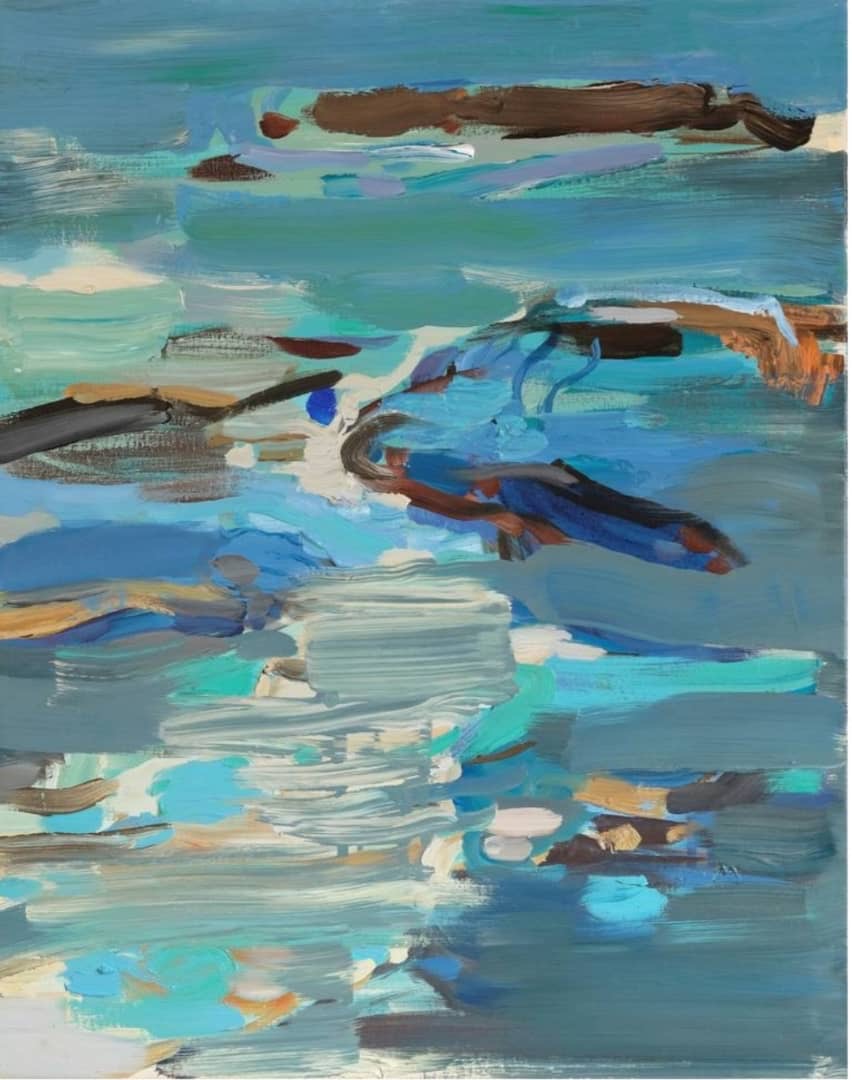 Ocean. Abstraction I Painting 