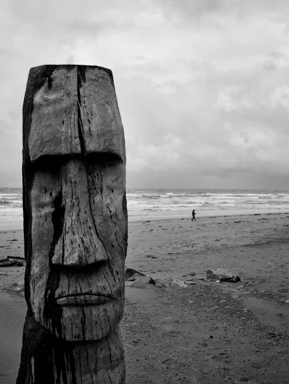 A different beach scene